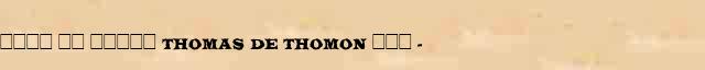 ���� �� ����� (Thomas de Thomon) ��� (1760-1813) ������ � ������� ����������������� �������� ������� 